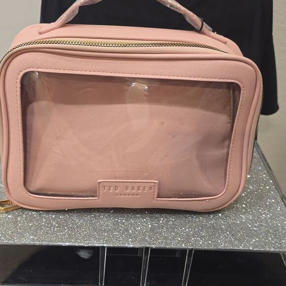 Ted Baker London 3-PC  Cosmetic Bag Set- Cloud Pink - Picture 6 of 11